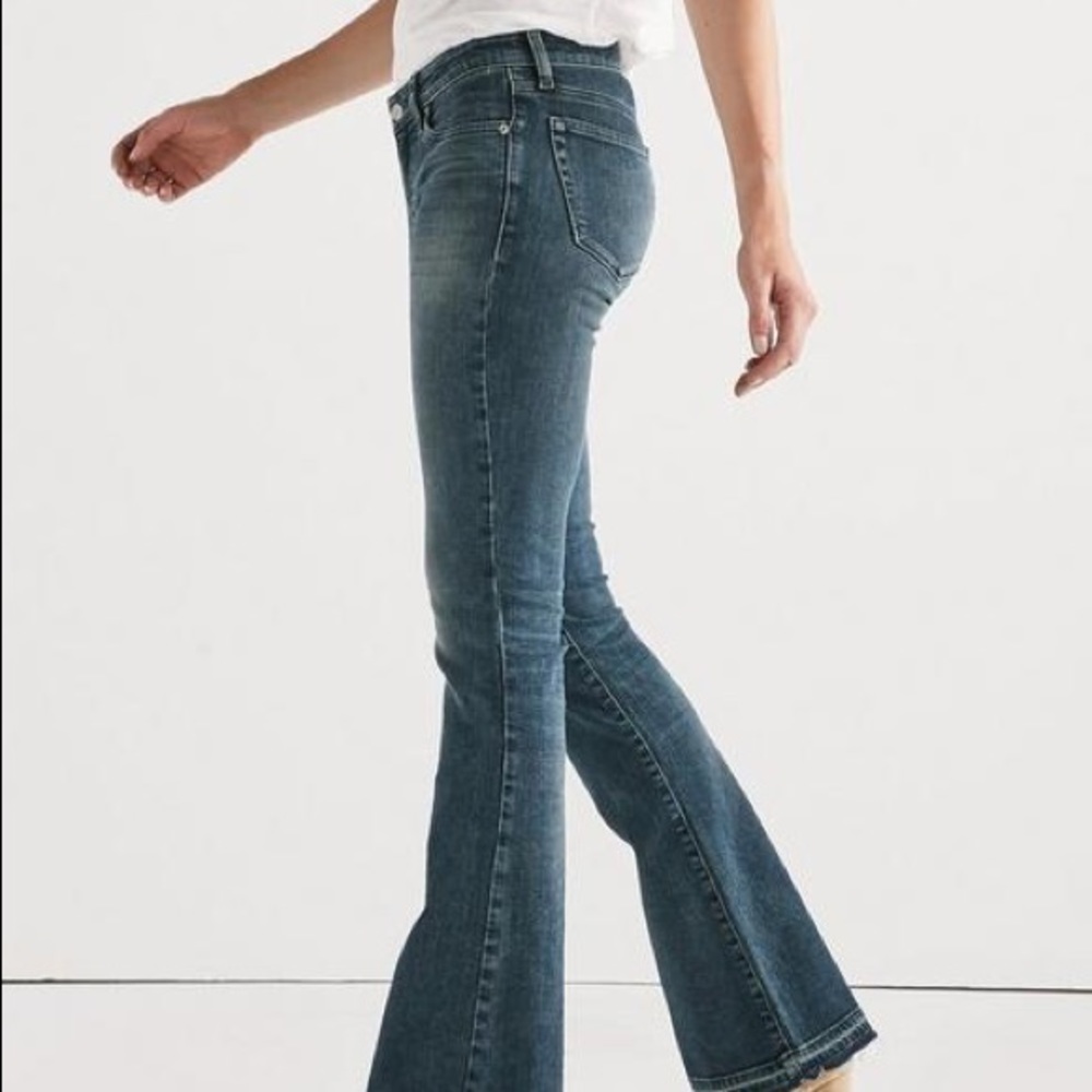 NWT Lucky Brand Stella Boot Candiani denim 00/24